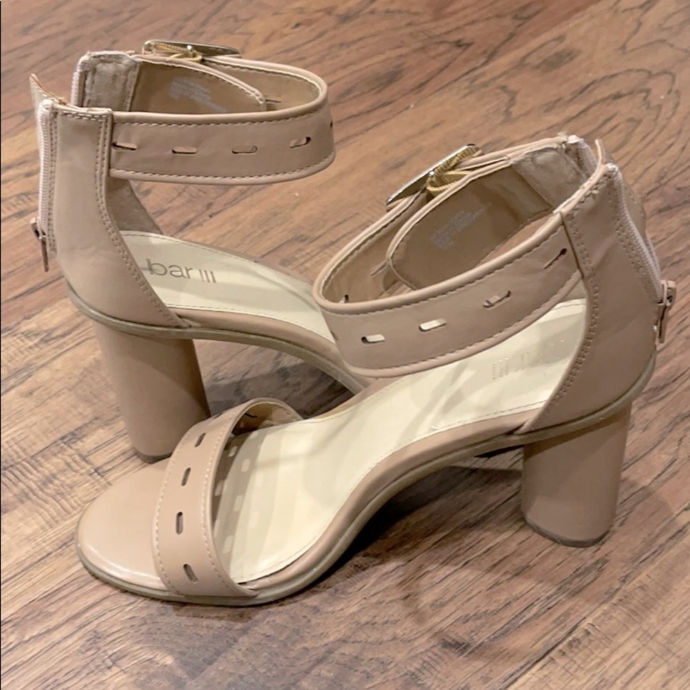 Breeanne High Heel Block Sandal Nude 10